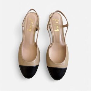 French Sole Baton Heel